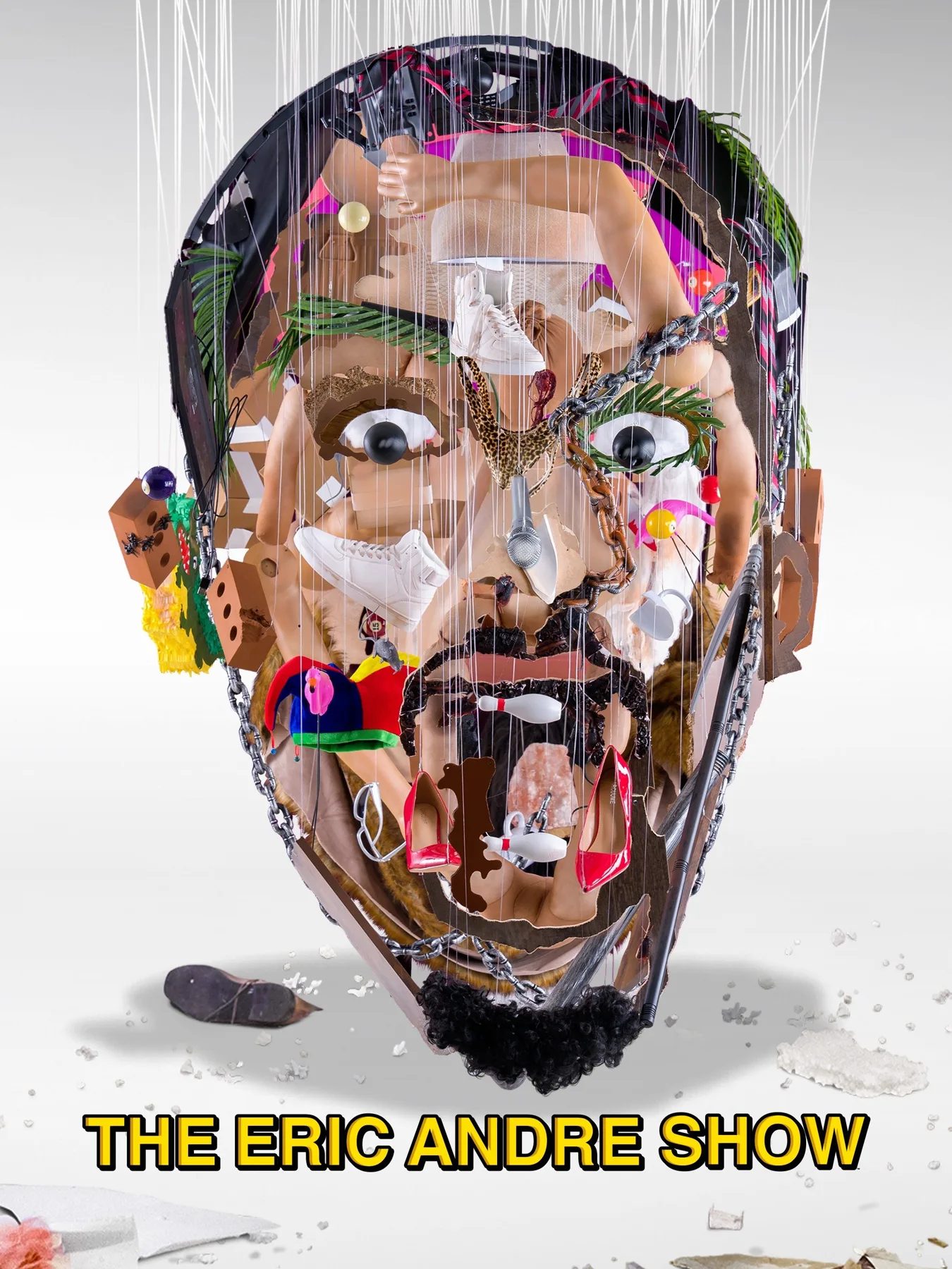 Eric Andre — perceptual sculpture by Michael Murphy
