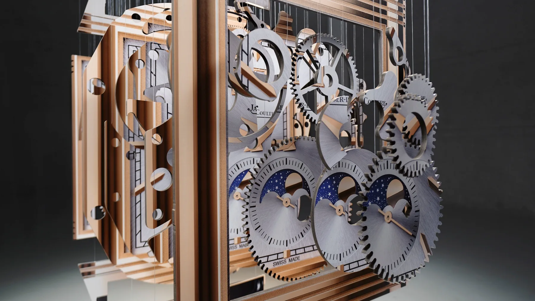 Jaeger LeCoultre Spacetime — perceptual sculpture by Michael Murphy