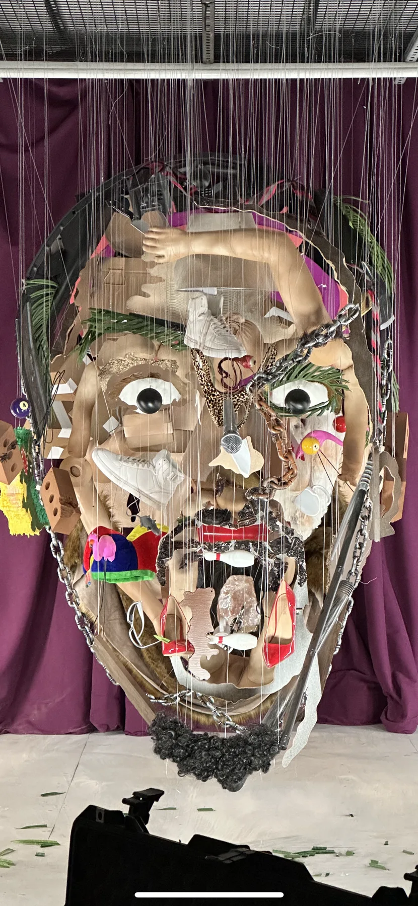 Eric Andre — perceptual sculpture by Michael Murphy