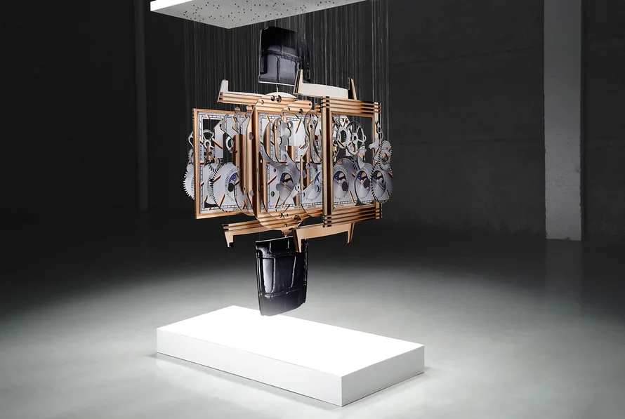 Jaeger LeCoultre Spacetime — perceptual sculpture by Michael Murphy