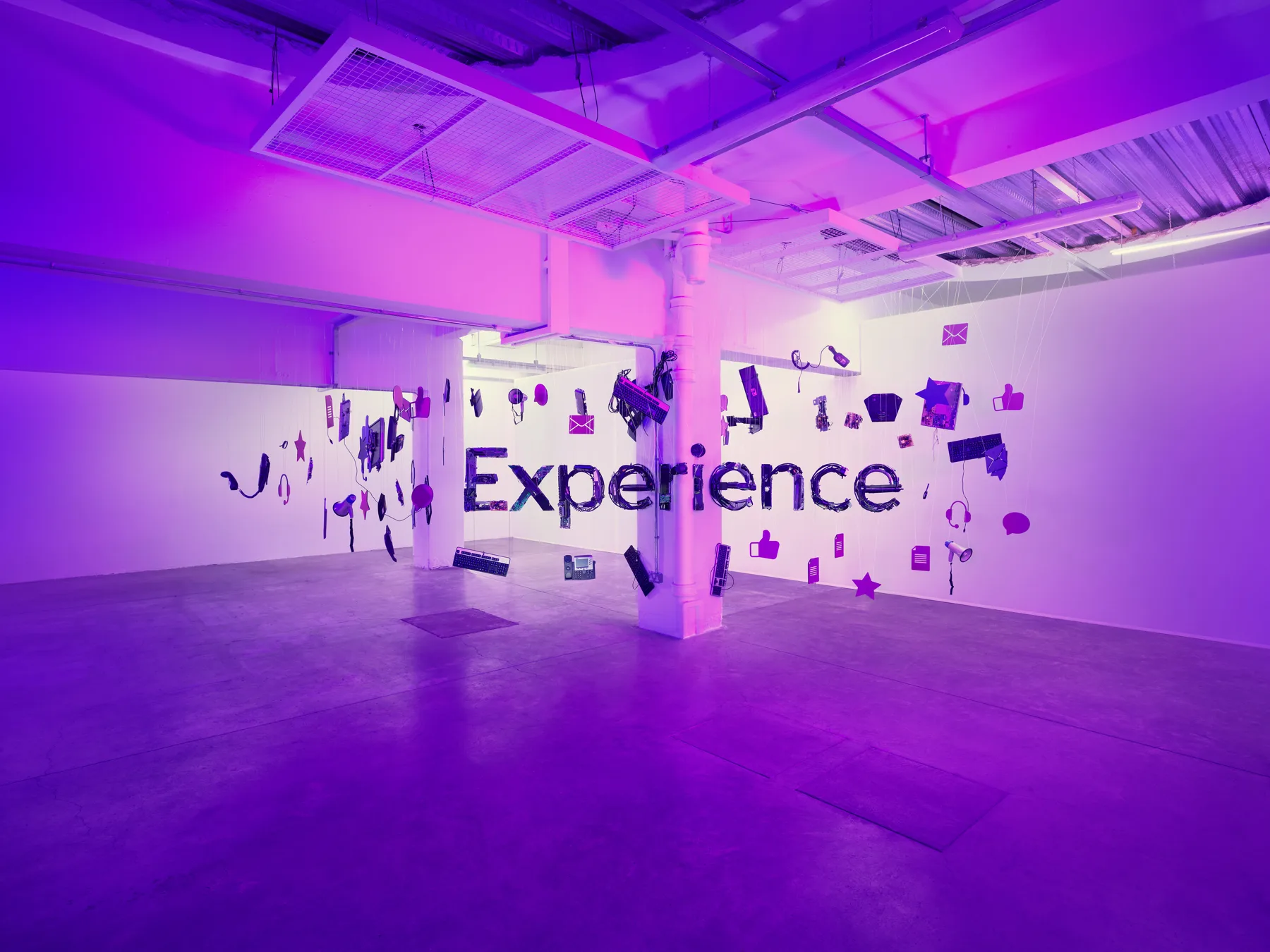 BT British Telecom — perceptual sculpture by Michael Murphy