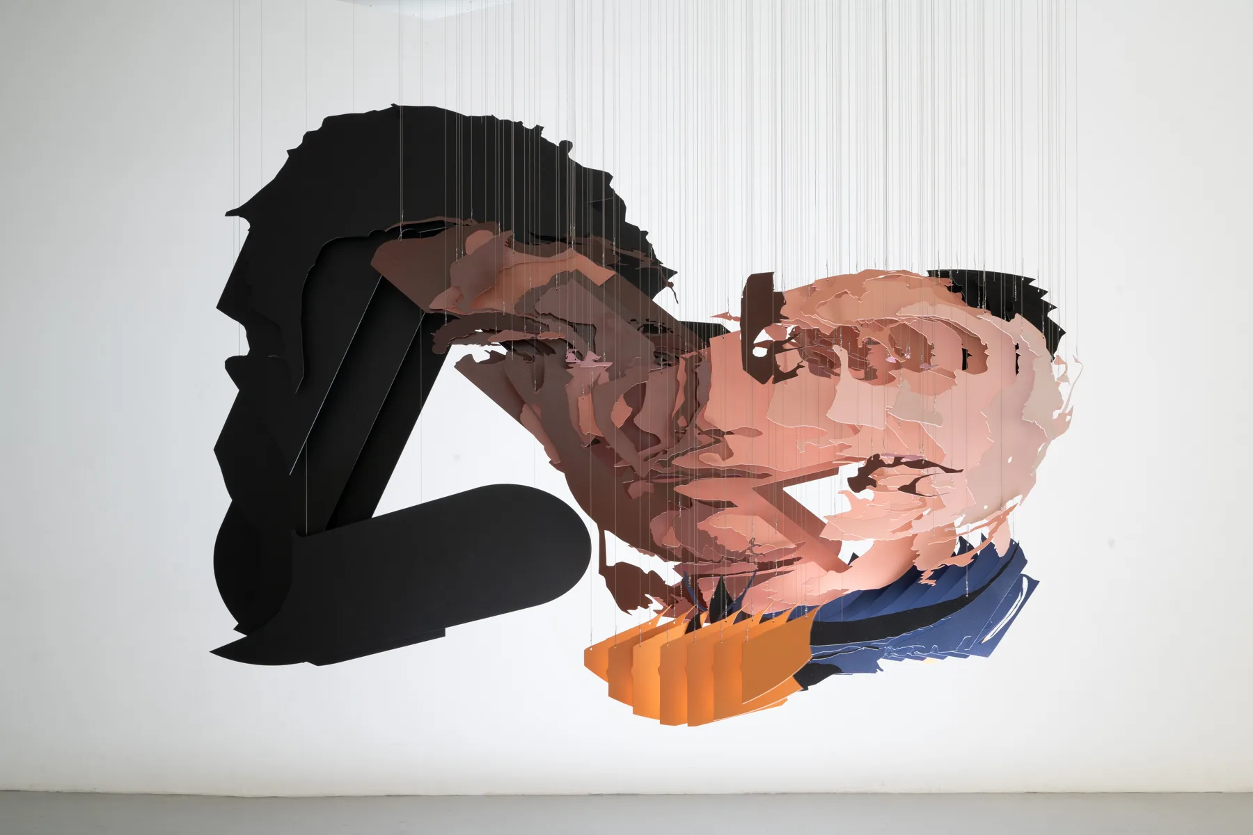 Lando Mclarren Airwallex — perceptual sculpture by Michael Murphy