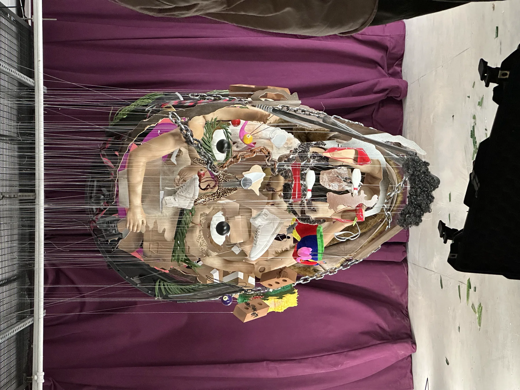 Eric Andre — perceptual sculpture by Michael Murphy