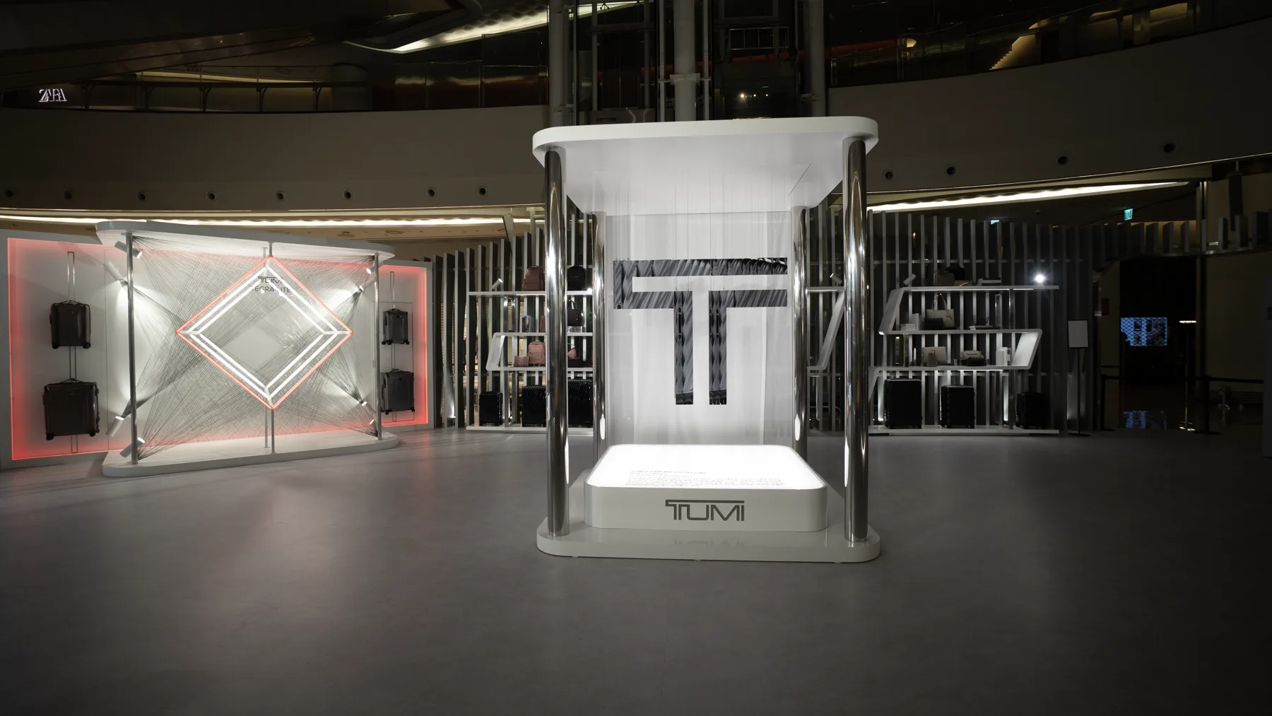 Tumi Korea — perceptual sculpture by Michael Murphy