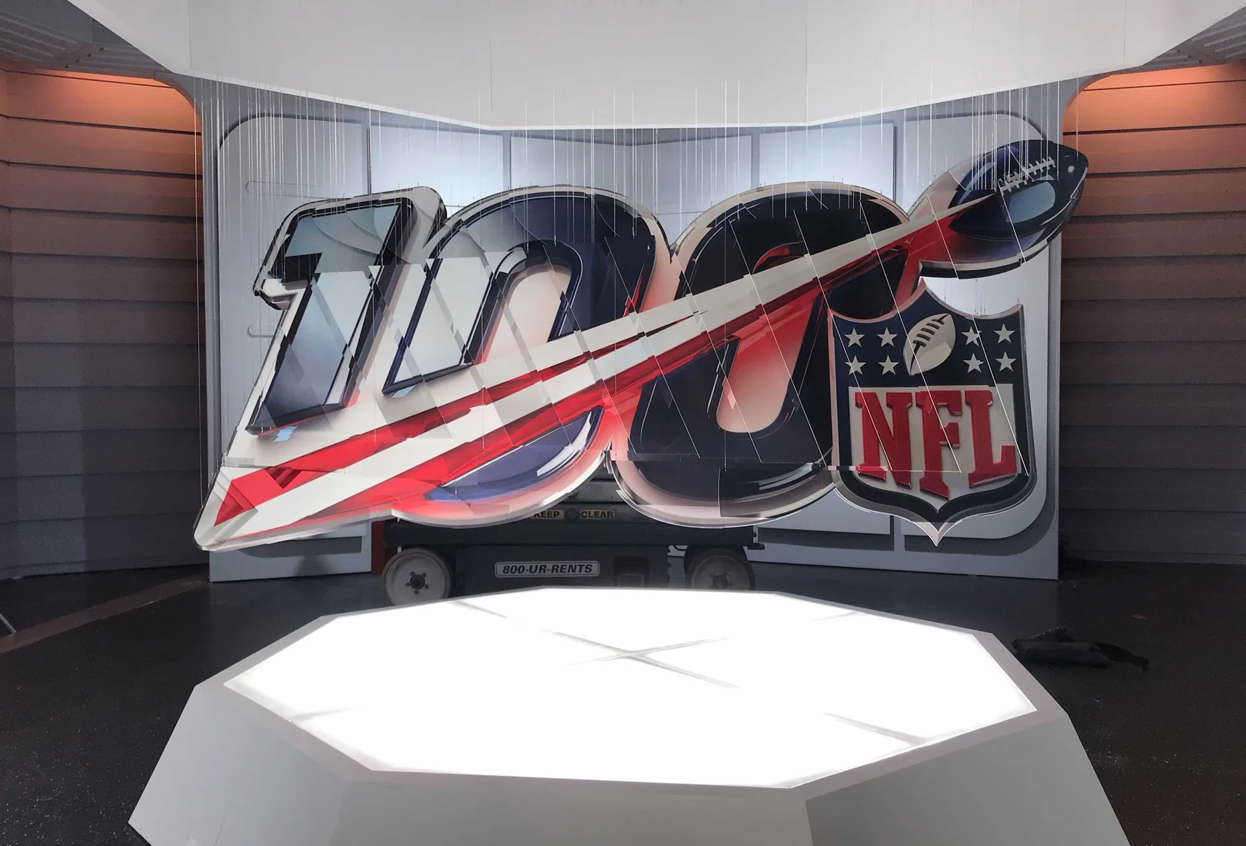 NFL — perceptual sculpture by Michael Murphy