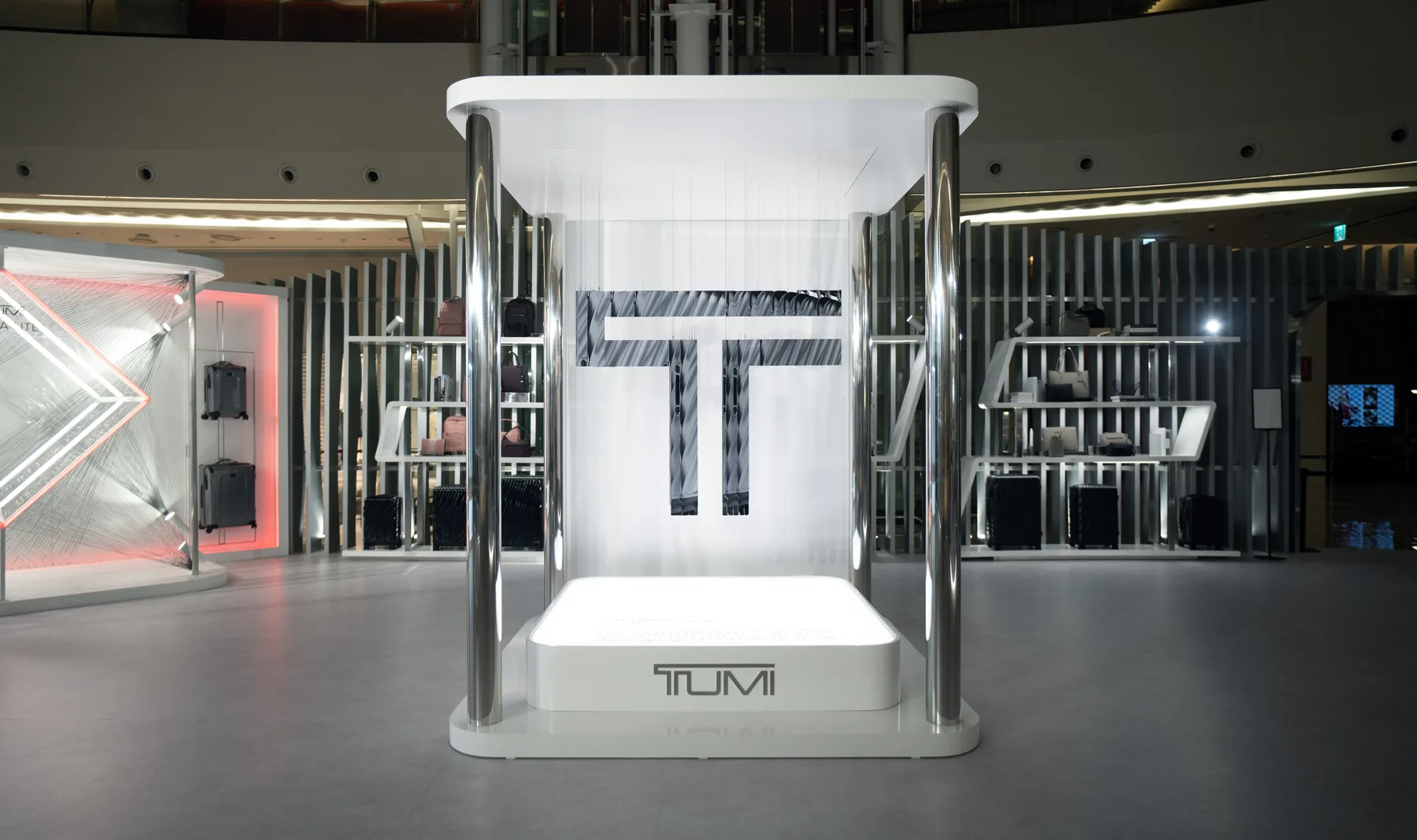 Tumi Korea — perceptual sculpture by Michael Murphy