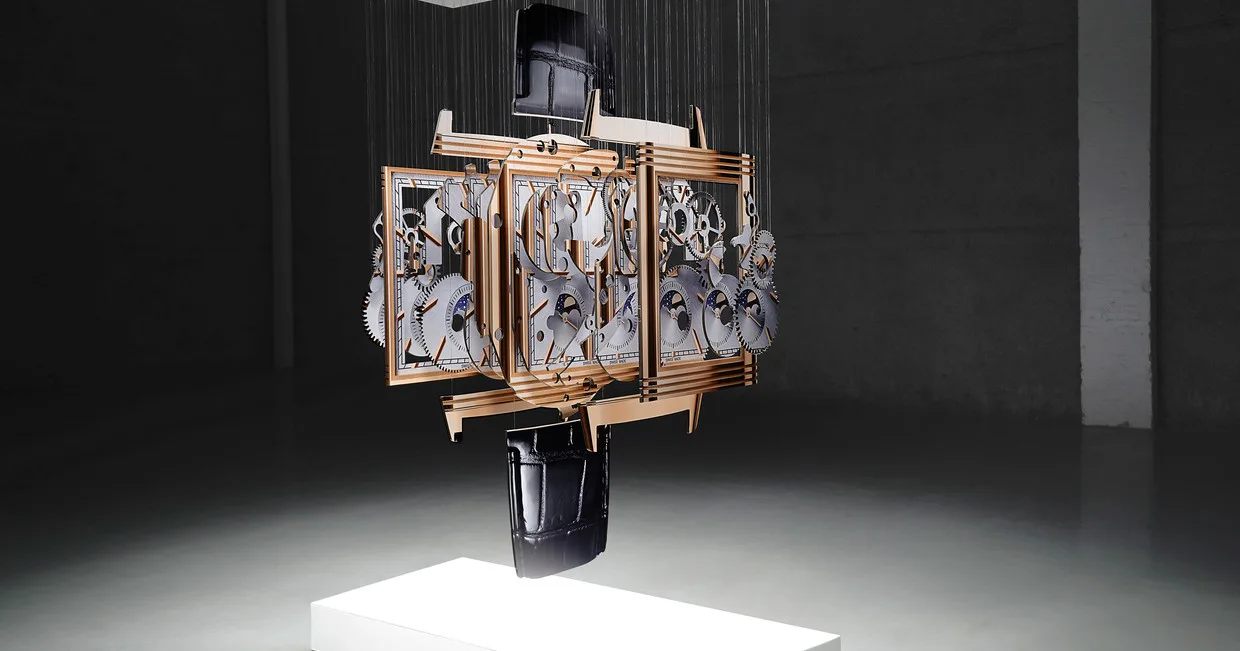 Jaeger LeCoultre Spacetime — perceptual sculpture by Michael Murphy