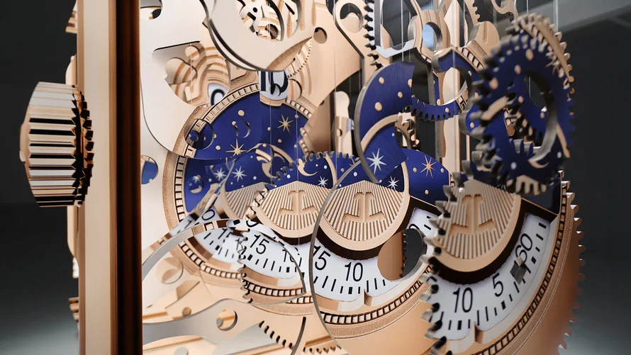 Jaeger LeCoultre Spacetime — perceptual sculpture by Michael Murphy