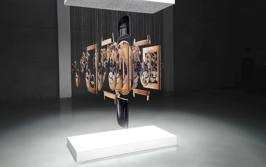 Jaeger LeCoultre Spacetime — perceptual sculpture by Michael Murphy