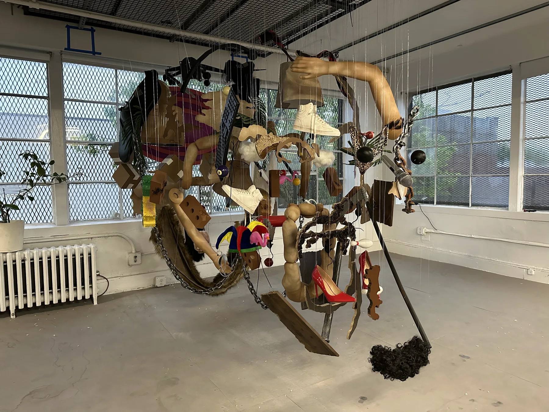 Eric Andre — perceptual sculpture by Michael Murphy